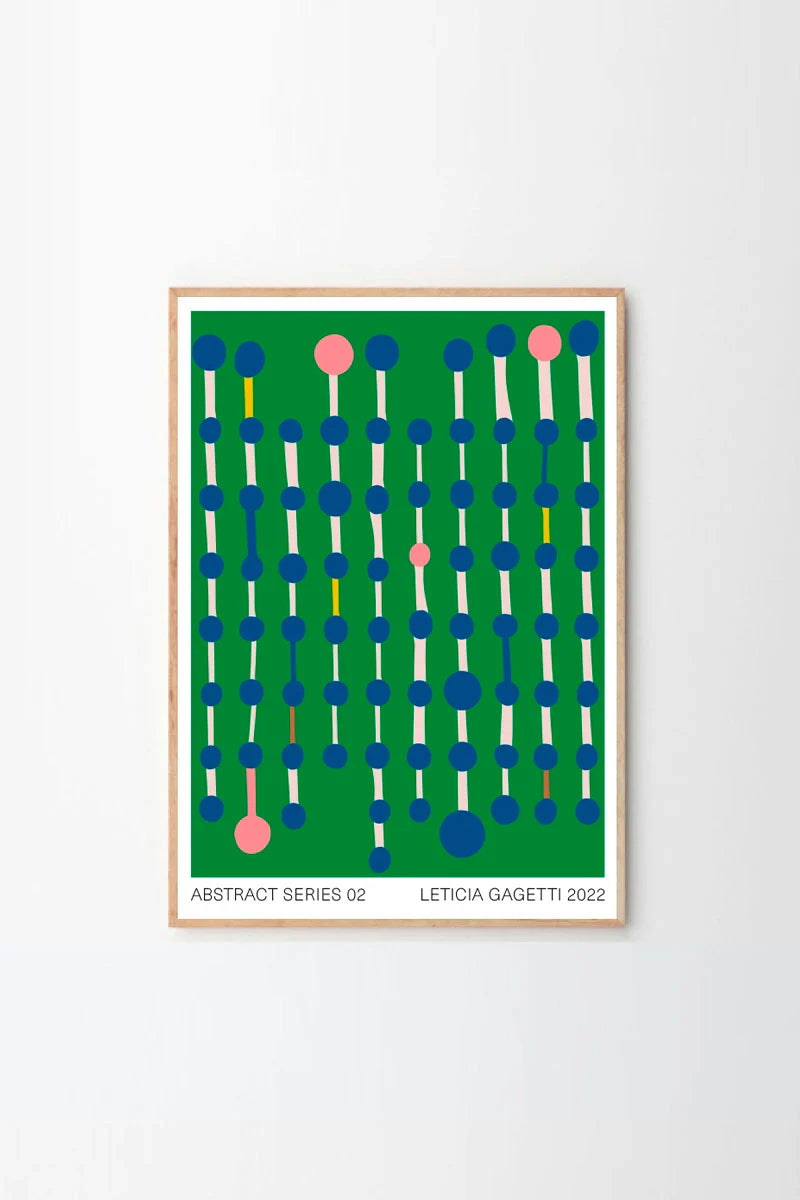 'Abstract Series 02' giclée art print by Leticia Gagetti