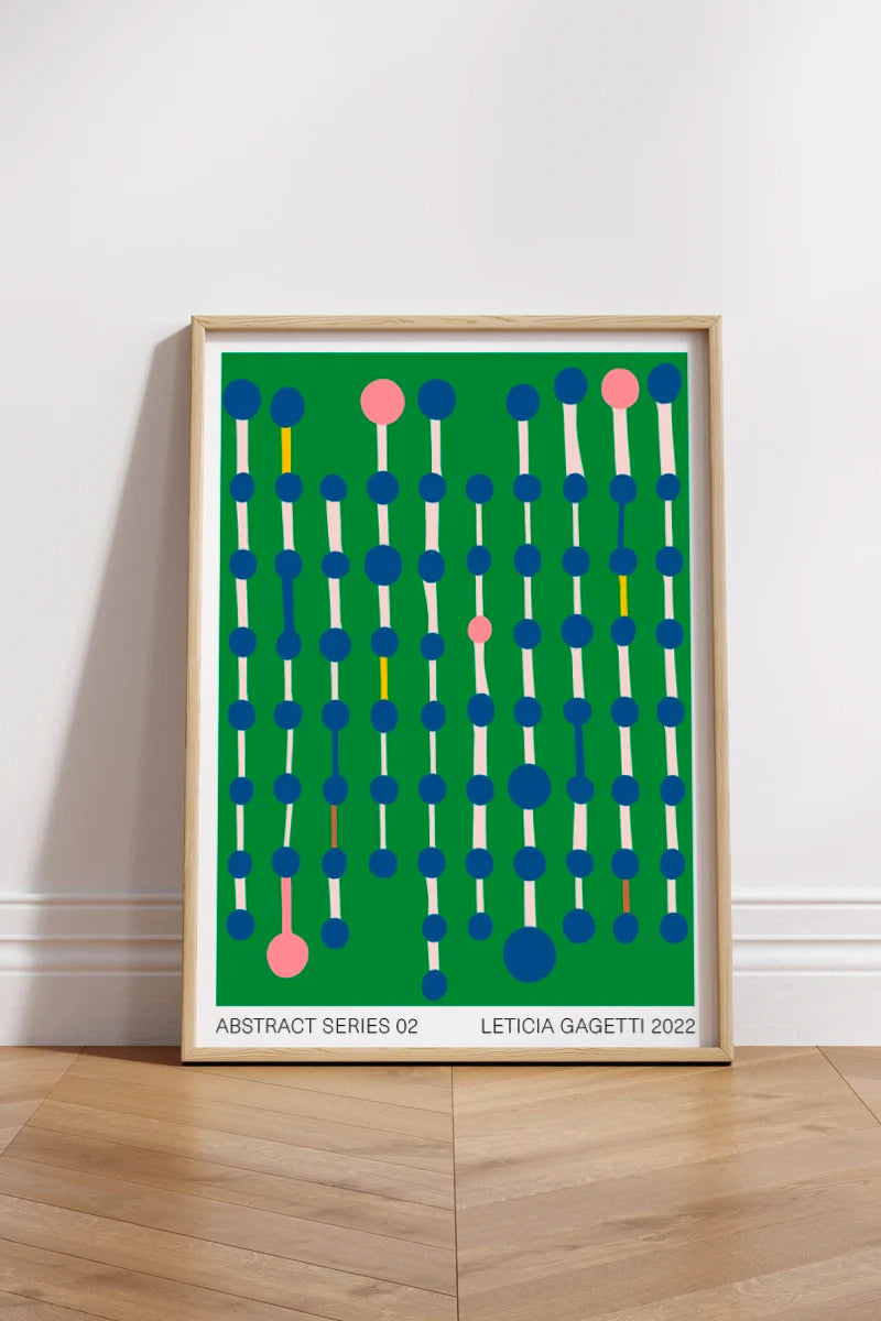 'Abstract Series 02' fine art print by Leticia Gagetti