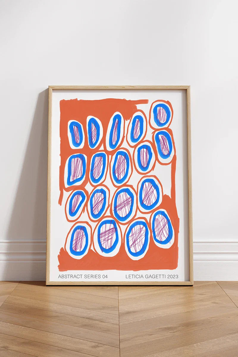 'Abstract Series 04' giclée fine art print by Leticia Gagetti