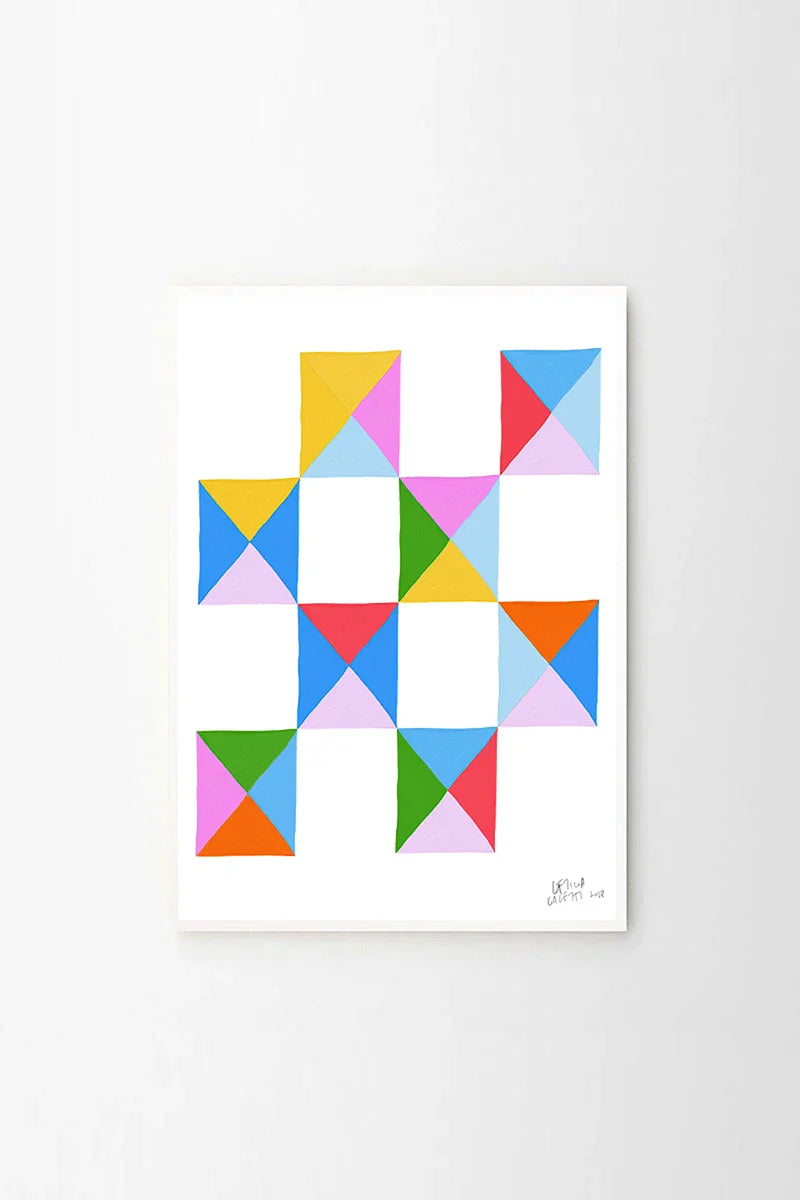 ‘Estudios Geométricos 03' fine art print by Leticia Gagetti