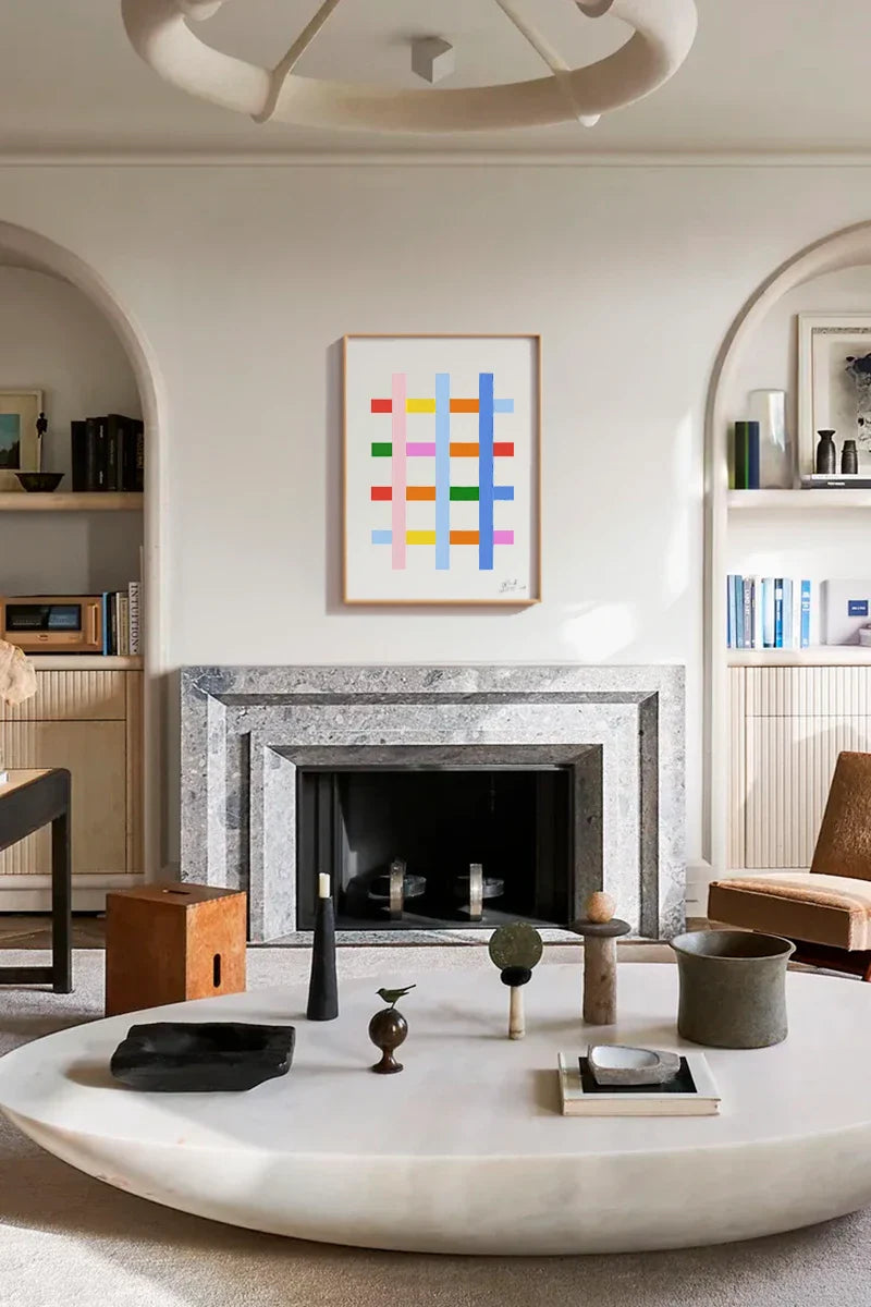 ‘Estudios Geométricos 04' wall art print by Leticia Gagetti