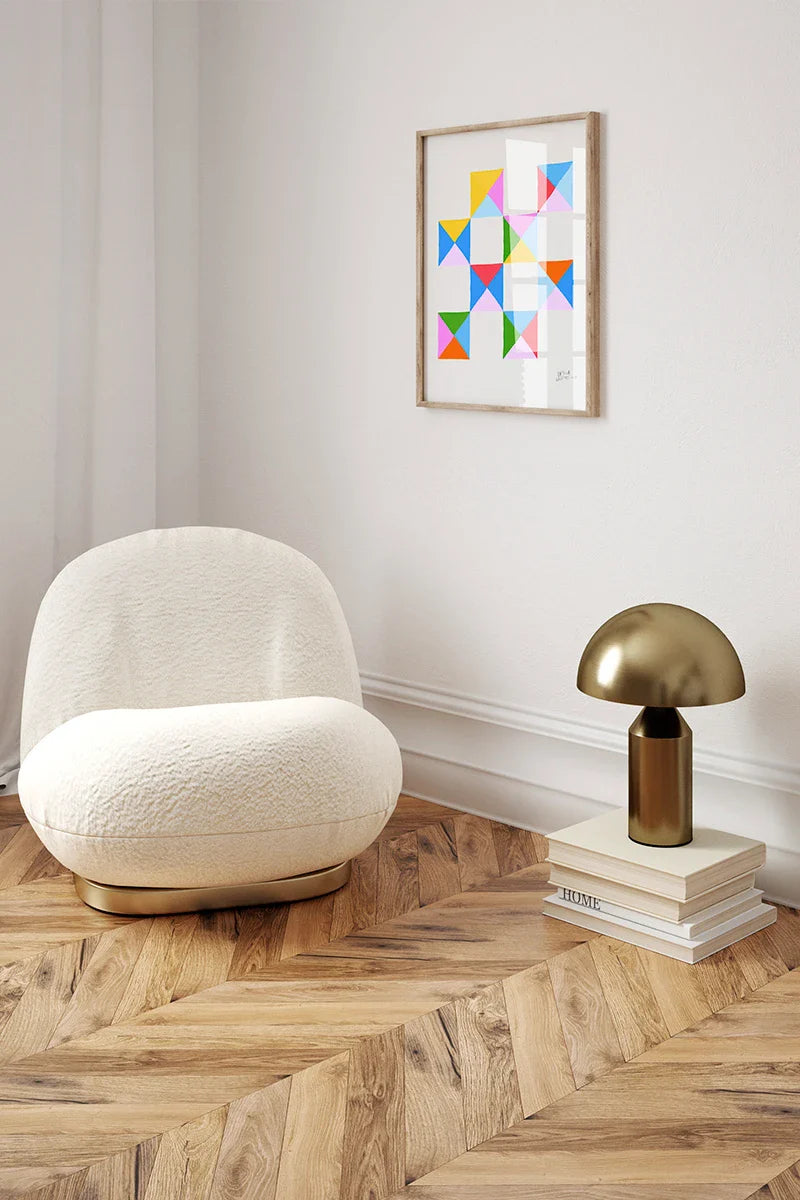 ‘Estudios Geométricos 03' wall art print by Leticia Gagetti
