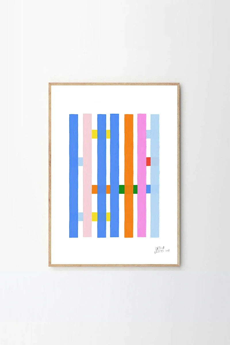 ‘Estudios Geométricos 06' modern art print by Leticia Gagetti