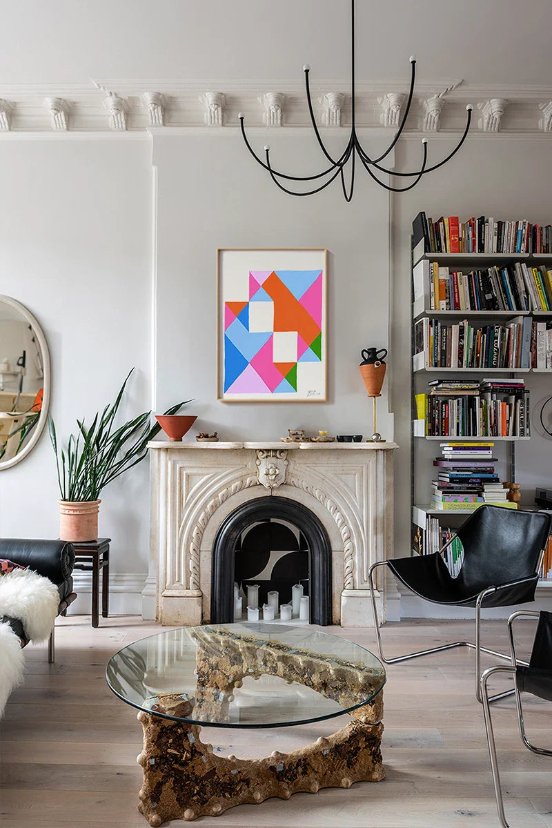 ‘Estudios Geométricos 01' wall print by Leticia Gagetti