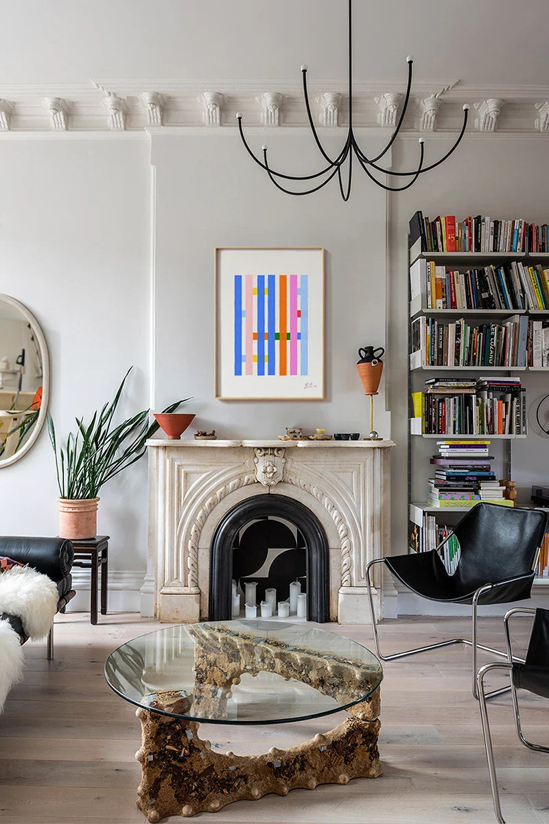 ‘Estudios Geométricos 06' modern wall print by Leticia Gagetti
