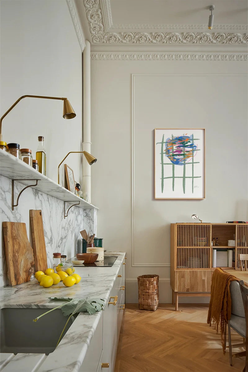'Lágrima Sobre el Mantel' wall art print by Leticia Gagetti