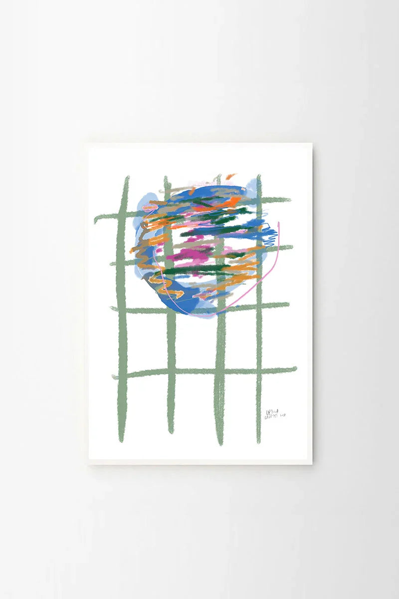 'Lágrima Sobre el Mantel' giclée print by Leticia Gagetti