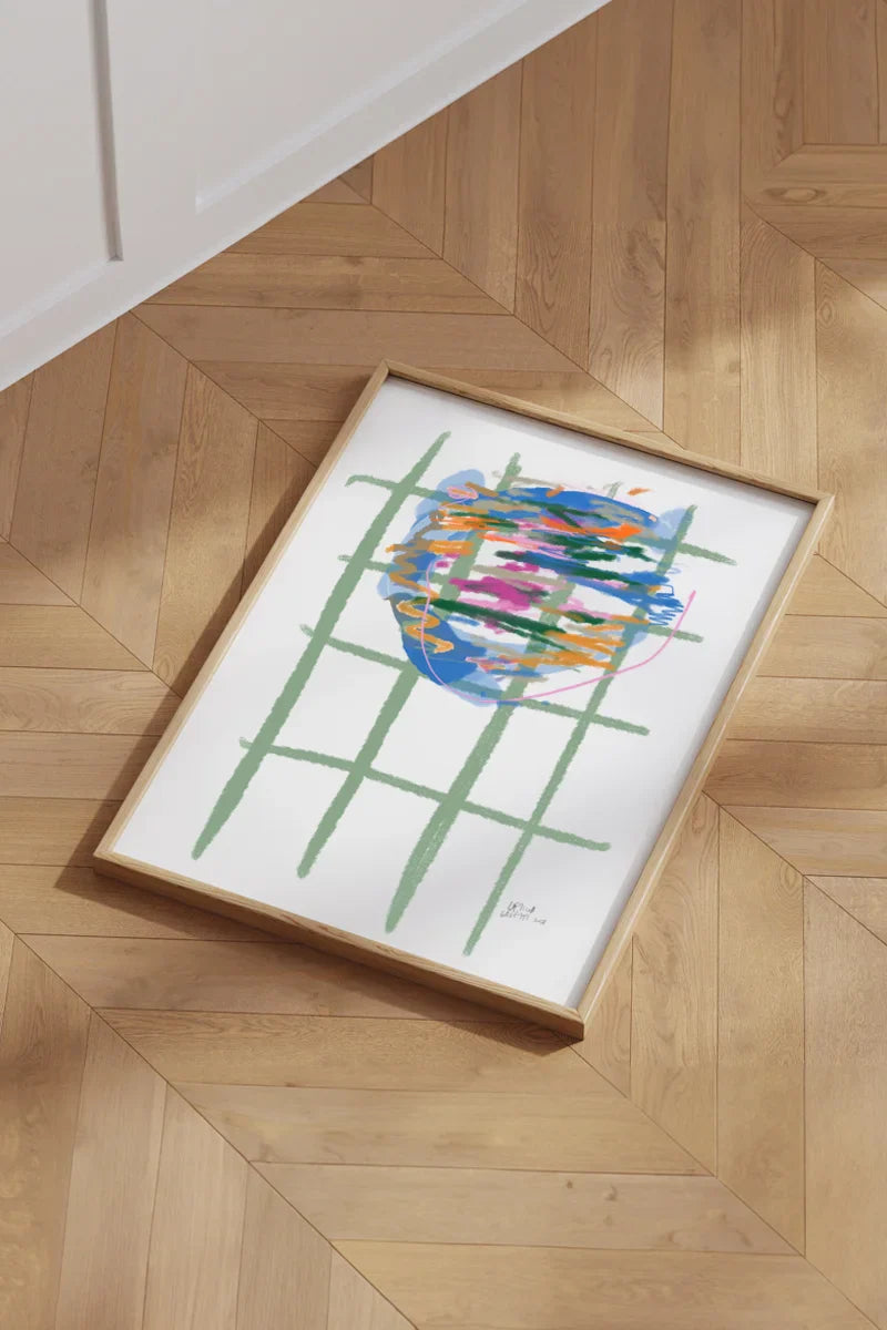 'Lágrima Sobre el Mantel' giclée fine art print by Leticia Gagetti